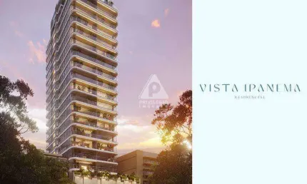 Lançamento vista, apartamentos de 4 quartos, suíte, varanda, vagas de garagem, mais infraestrutura, a venda em ipanema