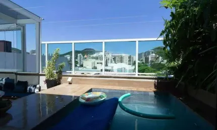 Cobertura à venda, 3 quartos, 2 suítes, 2 vagas, botafogo - rio de janeiro/rj