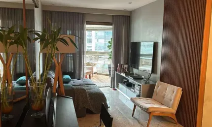 Apartamento de alto padrão para venda 3 quartos, 114 m² na barra da tijuca - vista mar posto 5