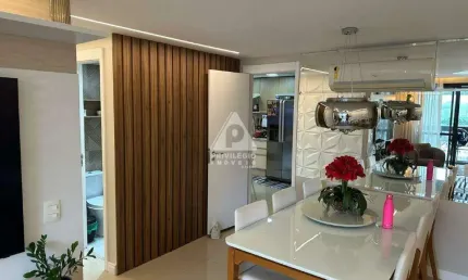Apartamento à venda, 04 quartos, 02 vagas, vista pedra da gávea, recreio dos bandeirantes - rio de janeiro/rj
