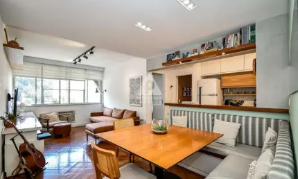 Apartamento reformado de 3 quartos com vaga em botafogo