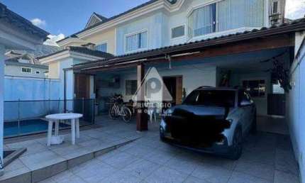 Casa em condomínio fechado com 4 quartos à venda na Rua João Marques Cadengo, --, Vargem Pequena, Rio de Janeiro