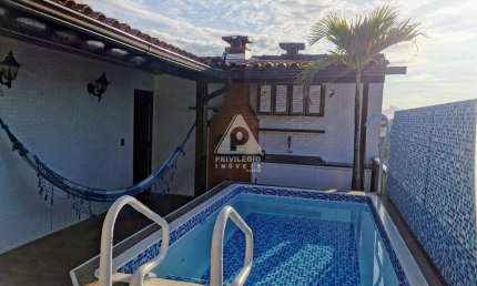 Cobertura dúplex com 160 m², com 3 quartos, no Recreio dos Bandeirantes a 500 m da praia