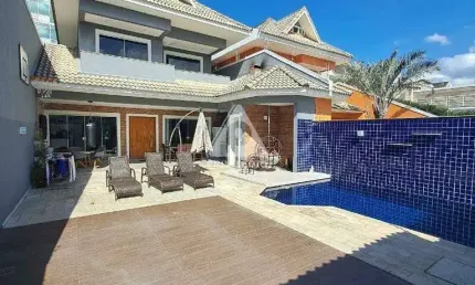 Casa de alto padrão no terra américas – conforto privativo com lazer completo no recreio