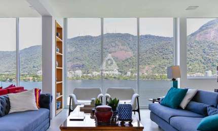 Apartamento 4 quartos, 3 suites, 2 vagas, 280m2 com vista na Lagoa.