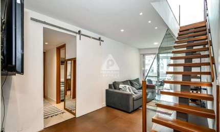 Humaitá! Cobertura duplex, varanda, 4 quartos, 2 suites, 1 vaga, infraestrutura, portaria 24h, 165m²