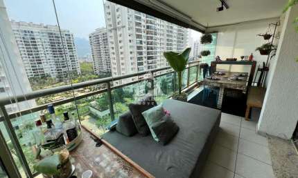 Apartamento à venda, 2 quartos, 1 suíte, 1 vaga, barra olímpica - rio de janeiro/rj
