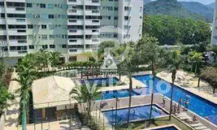 Apartamento 2 quartos, 1 suíte, 1 vaga na barra da tijuca