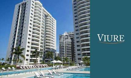 Lançamento Viure. Apartamentos de 2 ou 3 quartos, com suíte, vaga de garagem, mais infraestrutura completa, a venda no ILHA PURA