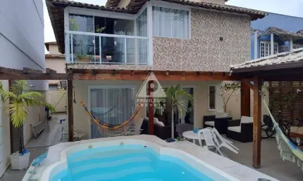 Casa triplex à venda, 3 quartos, vargem grande - rio de janeiro/rj