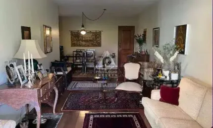 Excelente apartamento com 4 quartos à venda, 130m² - leblon