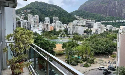Apartamento à venda, 3 quartos, 1 suíte, 1 vaga, lagoa - rio de janeiro/rj