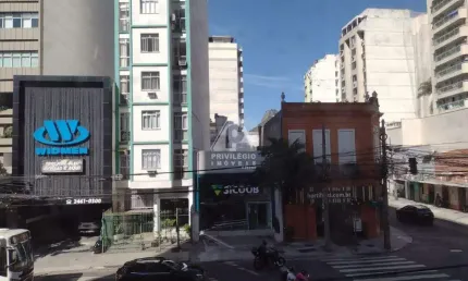 Apartamento 3 quartos amplos, sala espaçosa de vista livre com vaga na escritura e documentação ok em botafogo!!