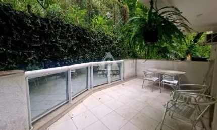Apartamento à venda, 3 quartos, 2 suítes, 1 vaga, lagoa - rio de janeiro/rj