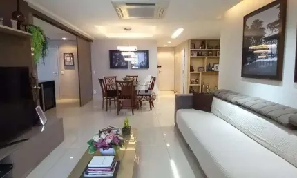 Apartamento de 4 quartos mobiliado no soul península!