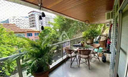 Apartamento de 3 quartos com 2 vagas, com varanda em botafogo disponível para venda na privilégio imóveis
