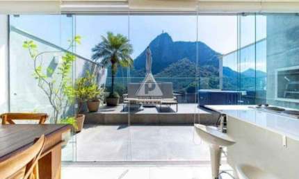Casa em condomínio fechado com 3 quartos à venda na Rua Casuarina, --, Humaitá, Rio de Janeiro