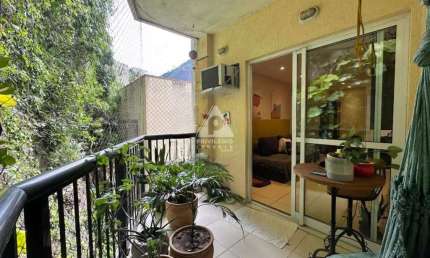 Apartamento à venda, 2 quartos, 1 suíte, 1 vaga, Laranjeiras - RIO DE JANEIRO/RJ