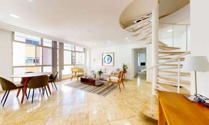 Cobertura Duplex à venda, 4 quartos, 2 suítes, 1 vaga, São Conrado - RIO DE JANEIRO/RJ