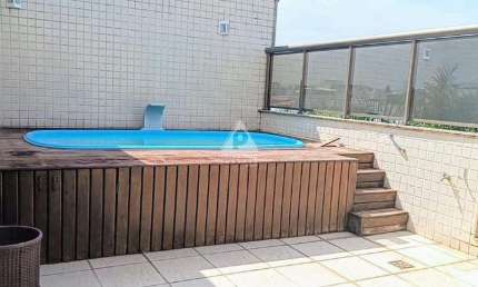 Cobertura Duplex à venda, 5 quartos, 4 suítes, 3 vagas, Recreio dos Bandeirantes - RIO DE JANEIRO/RJ