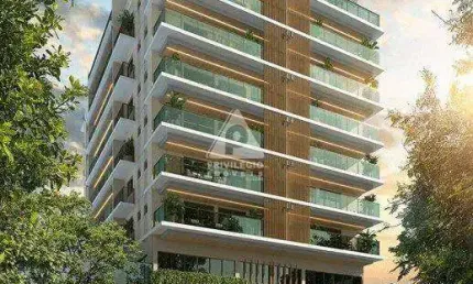 Cobertura duplex à venda, 3 quartos, 2 suítes, 2 vagas, tijuca - rio de janeiro/rj