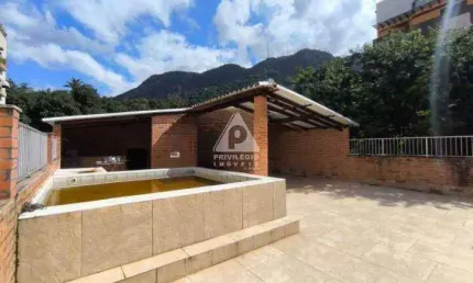 Cobertura à venda, 3 quartos, jardim botânico - rio de janeiro/rj