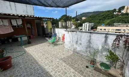Cobertura à venda, 1 quarto, santa teresa - rio de janeiro/rj