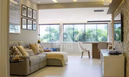 Apartamento 4 quartos c/ 3 suítes | barra da tijuca | condomínio completo
