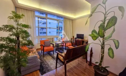Apartamento à venda, 2 quartos, 1 suíte, 1 vaga, copacabana - rio de janeiro/rj