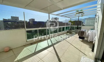 Cobertura duplex à venda, 3 quartos, 2 suítes, 2 vagas, recreio dos bandeirantes - rio de janeiro/rj
