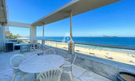 Cobertura à venda, 4 quartos, 2 suítes, 1 vaga, ipanema - rio de janeiro/rj