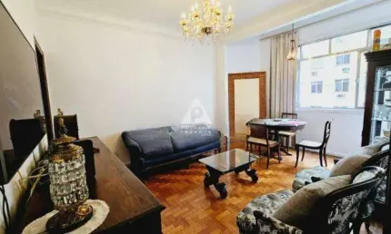 Apartamento à venda em botafogo, 3 quartos e dependência completa