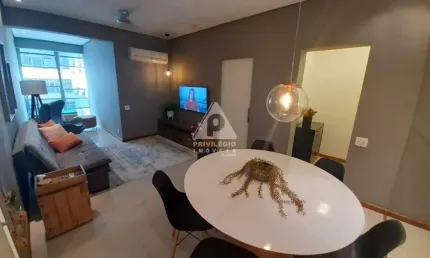 Espetacular apartamento 2 quartos, reformado, botafogo!