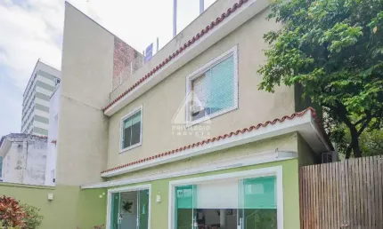 Casa de rua à venda, 5 quartos, 3 suítes, 5 vagas, humaitá - rio de janeiro/rj