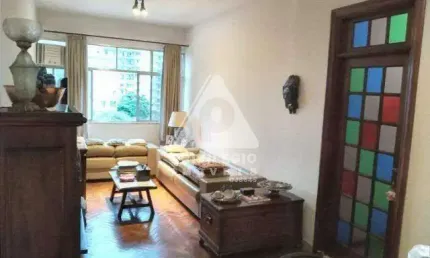 Humaitá, sala, 3 quartos, lavabo, play com salão de festas 1 vaga !