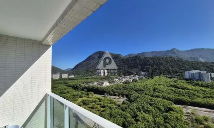 Ilha pura: apartamento com 2 suítes, vista montanhas e 1 vaga na barra olímpica!