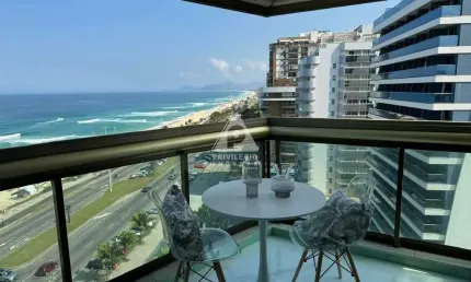 Flat-apartamento totalmente reformado, royal plaza, lúcio costa-barra da tijuca