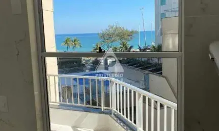 Flat à venda, 01 quarto, 01 vaga, vista mar, barra palace, barra da tijuca - rio de janeiro/rj