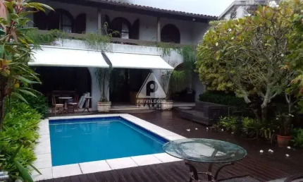 Casa com 6 quartos à venda, 392m² condomínio fechado - barra da tijuca