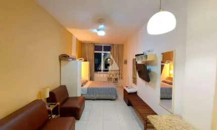 Apartamento a venda: conjugado com 1 vaga, no posto 6 em copacabana.