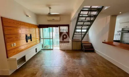 Cobertura à venda, 3 quartos, 2 suítes, 1 vaga, humaitá - rio de janeiro/rj