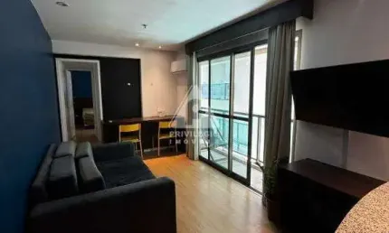 Flat à venda, 1 quarto, 1 vaga, copacabana - rio de janeiro/rj