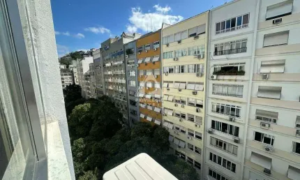 Apartamento 2 quartos, 1 vaga na escritura em rua nobre do posto 6 de copacabana.