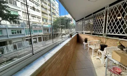 Apartamento 3 quartos com closet suíte e vaga em ipanema - rj