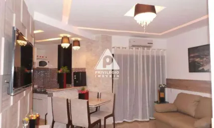 Flat original 2 quartos dividido em 2 apartamentos em copacabana - rj