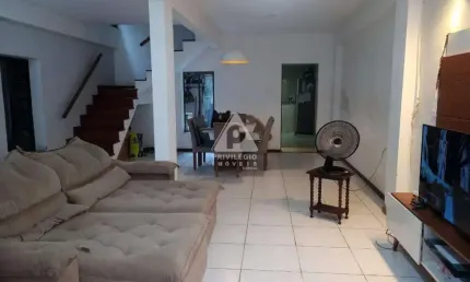 Casa de vila duplex com 2 quartos no jardim botânico