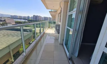 Cobertura le parc residencial resort - 3 vagas -barra da tijuca