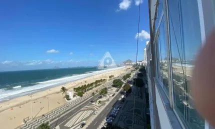Apartamento à venda, 3 quartos, 2 suítes, 1 vaga, leme - rio de janeiro/rj