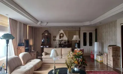 Apartamento à venda, 4 quartos, 1 suíte, 2 vagas, botafogo - rio de janeiro/rj