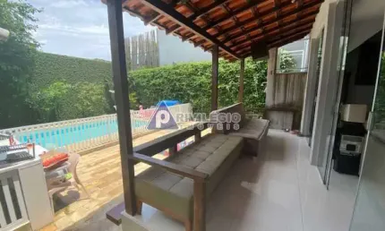 Casa à venda, 4 quartos, 3 suítes, 3 vagas, jardim botânico - rio de janeiro/rj